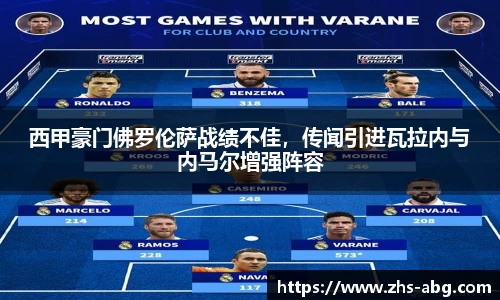 西甲豪门佛罗伦萨战绩不佳，传闻引进瓦拉内与内马尔增强阵容